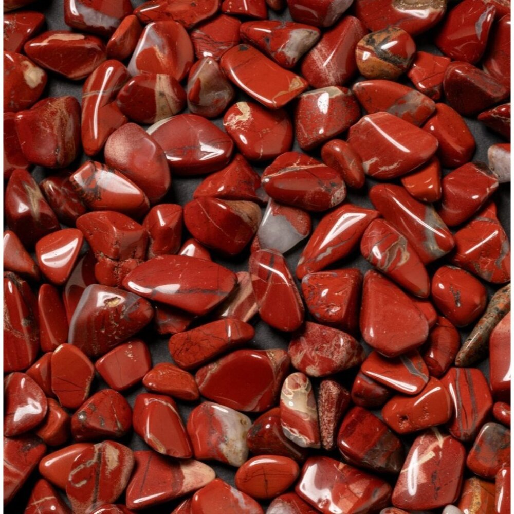1/2 lb Tumbled Striped Jasper Gemstone Crystal Bulk Gems Wholesale Metaphysical